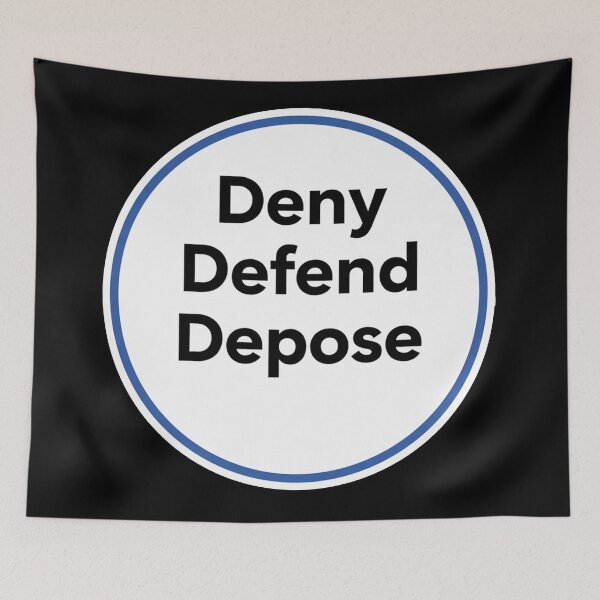Item preview, Deny Defend Depose designed and sold by Owcomm.