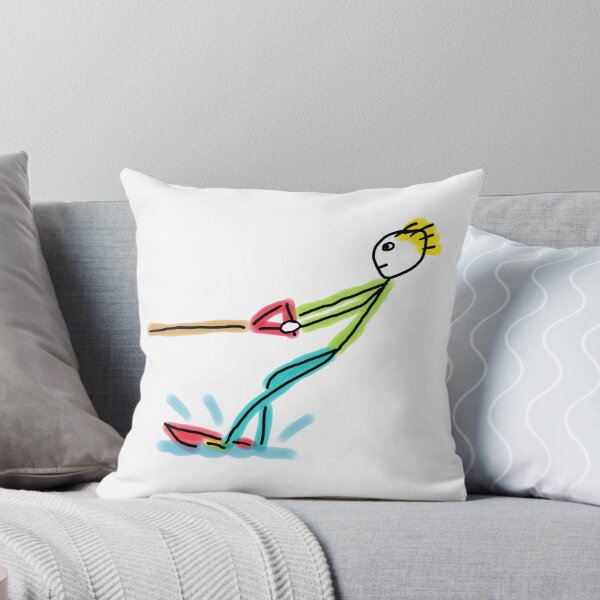 Item preview, Water Skiing Stickman designed and sold by Mark-Ewbie.