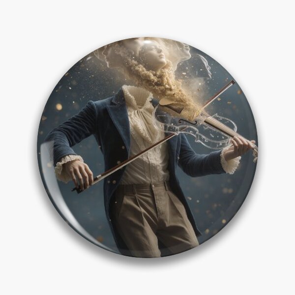 Item preview, Floating Garments Playing a Glass Violin designed and sold by Wonderful Designs.