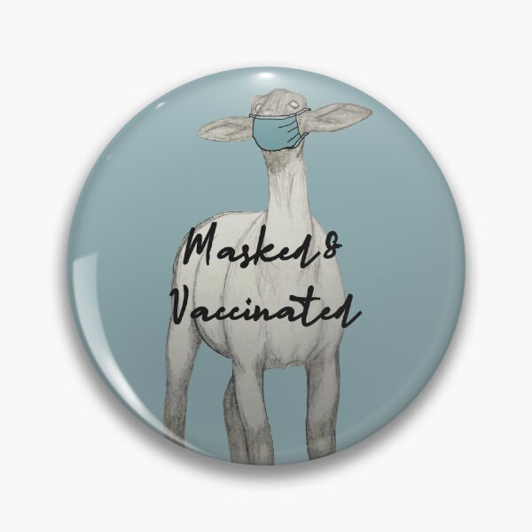 Item preview, Masked and Vaccinated Sheep designed and sold by lclkrist.