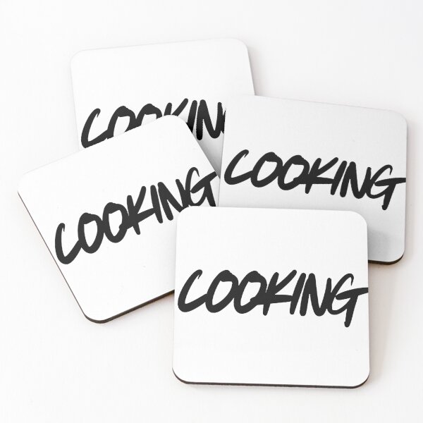 Item preview, motivational ''COOKING'' design designed and sold by Tagd-Threadz.