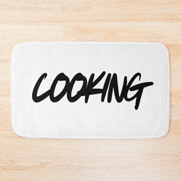 Item preview, motivational ''COOKING'' design designed and sold by Tagd-Threadz.