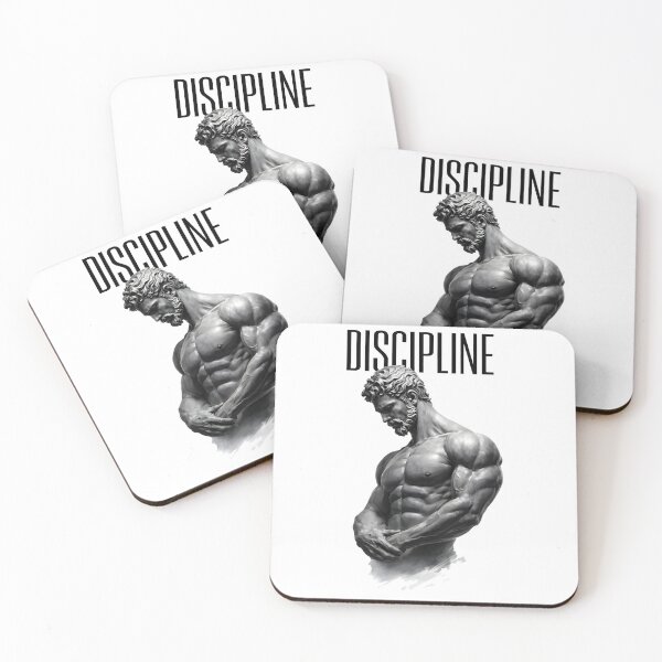 Artikelvorschau, DISCIPLINE – Classical Strength Gym Motivation entworfen und verkauft von Fantasy shirt.