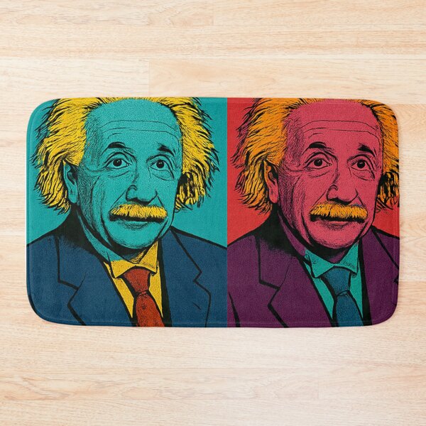 Item preview, Albert Einstein Pop Art Portrait designed and sold by Owcomm.