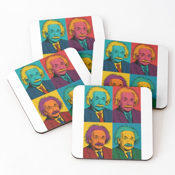 Item preview, Albert Einstein Pop Art Portrait designed and sold by Owcomm.