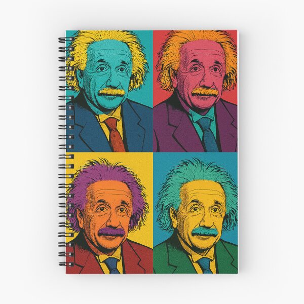 Item preview, Albert Einstein Pop Art Portrait designed and sold by Owcomm.