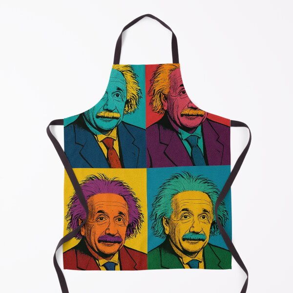 Item preview, Albert Einstein Pop Art Portrait designed and sold by Owcomm.