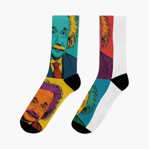 Item preview, Albert Einstein Pop Art Portrait designed and sold by Owcomm.