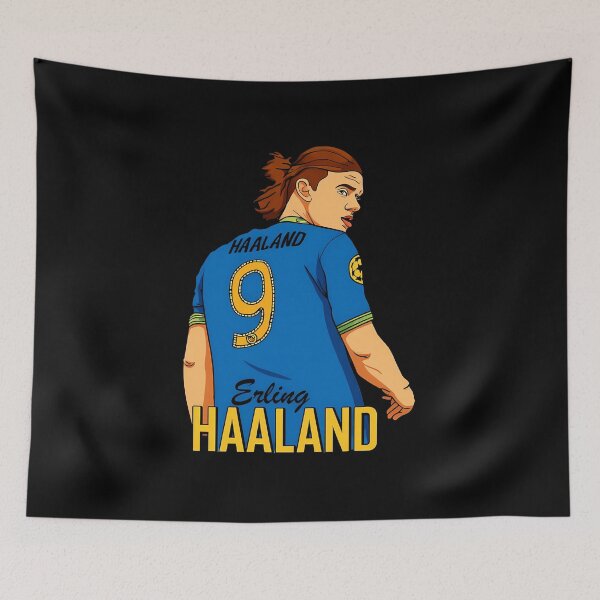 Item preview, Cartoon Erling Haaland  designed and sold by KahnHolliday.