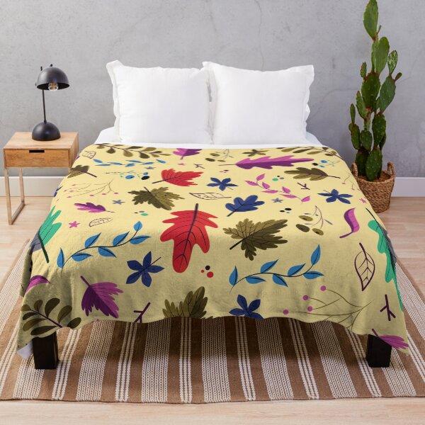 Item preview, Whimsical Autumn Leaves Pattern Design designed and sold by Snout & Shout..