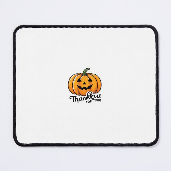 Item preview, Bright, friendly pumpkin saying “Thankful For You!” designed and sold by STICKERS FOR SALE NOW.