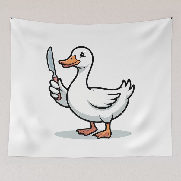 Item preview, Peace Was Never An Option Funny Duck Meme Chaotic Energy designed and sold by GiftsForge.