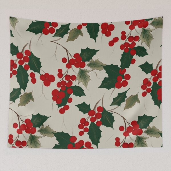 Item preview, Cherry red Christmas  designed and sold by Print-Designs.