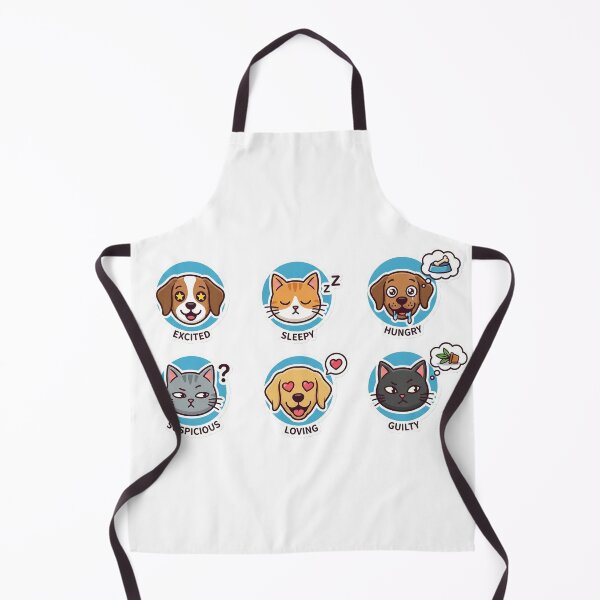 Item preview, Pet Mood Icons Pack (6 tiny faces) designed and sold by Tamer ⭐⭐⭐⭐⭐.