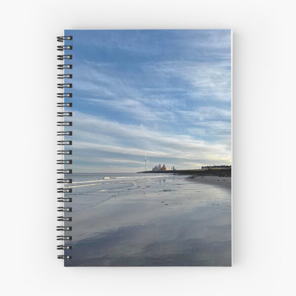 Item preview, Cambois Beach in Winter Sunshine - Portrait  designed and sold by Violaman.