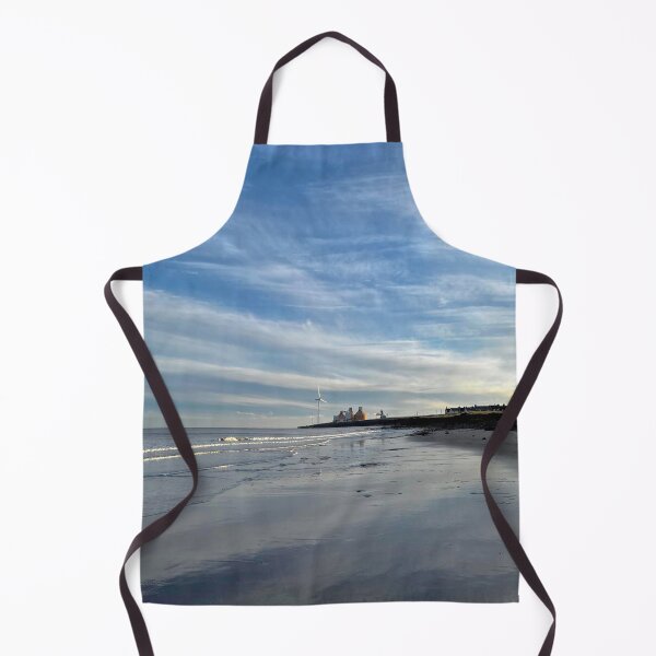 Item preview, Cambois Beach in Winter Sunshine - Portrait  designed and sold by Violaman.