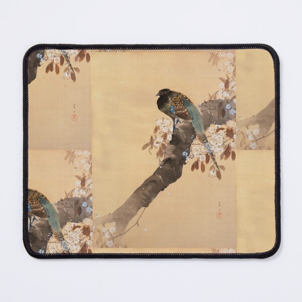 Item preview, Pheasant on Cherry Blossom Branch by Ohara Koson : Shin Hanga Japanese Poster designed and sold by artofuniverse.