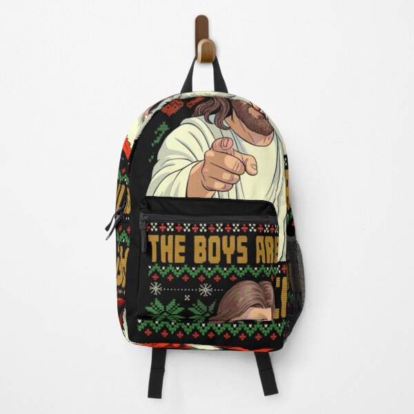 Item preview, Funny Jesus And Santa The Boys Are Back In Town Holiday Humorous designed and sold by HarinDonreka.