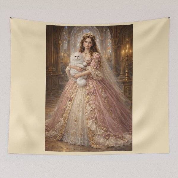 Item preview, The Princess and the Persian Cat designed and sold by Auroracat2025.