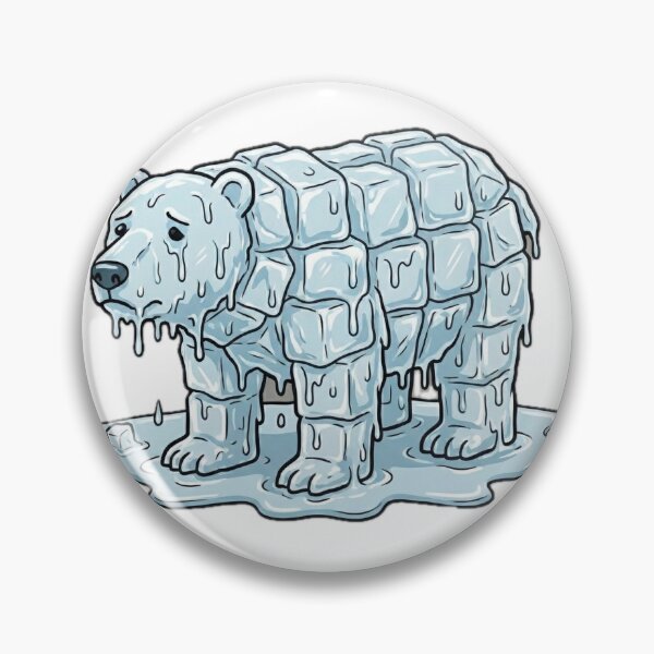Item preview, Ice bear melting designed and sold by Faszination Niederrhein.