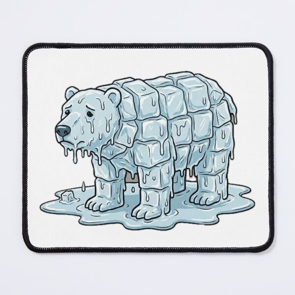 Item preview, Ice bear melting designed and sold by Faszination Niederrhein.