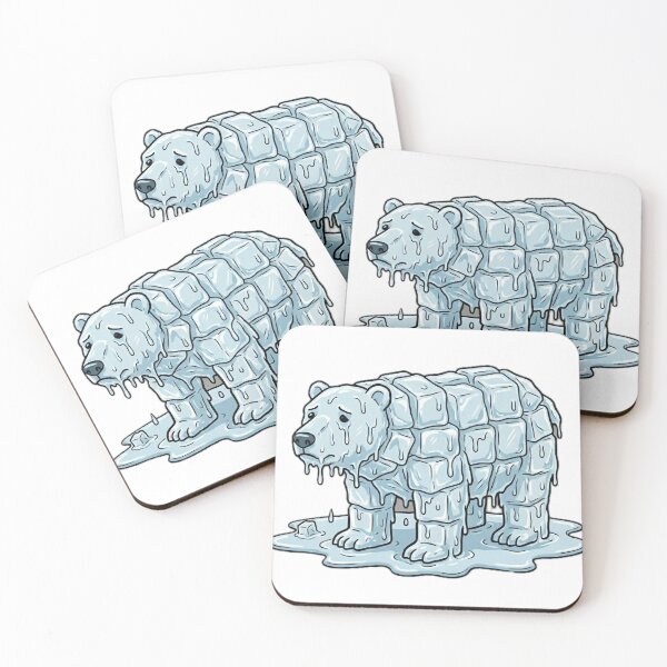 Item preview, Ice bear melting designed and sold by Faszination Niederrhein.