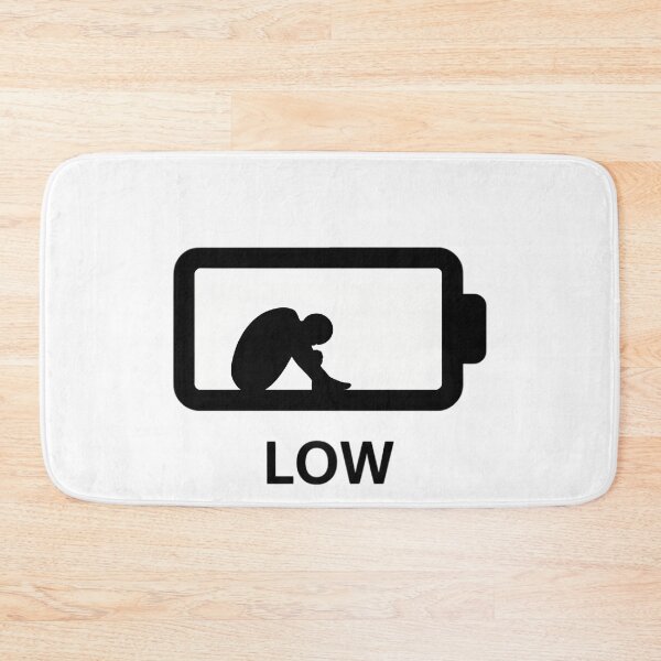 Item preview, Social Battery Low Recharge Needed Funny Introvert Energy designed and sold by GiftsForge.
