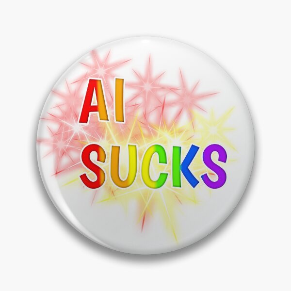 Item preview, AI SUCKS designed and sold by Designs-By-DB.