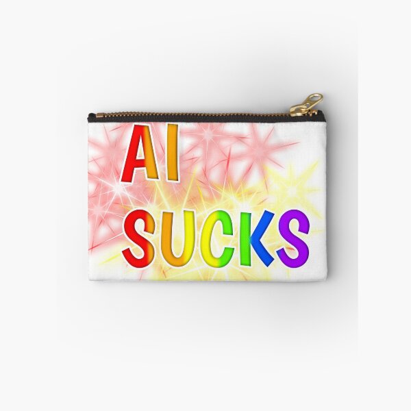 Item preview, AI SUCKS designed and sold by Designs-By-DB.