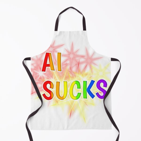 Item preview, AI SUCKS designed and sold by Designs-By-DB.