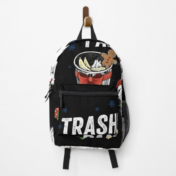 Item preview, Funny Trashed Panda Raccoon Christmas Toilet Trash Can Holiday Humorous Animal Design designed and sold by HarinDonreka.