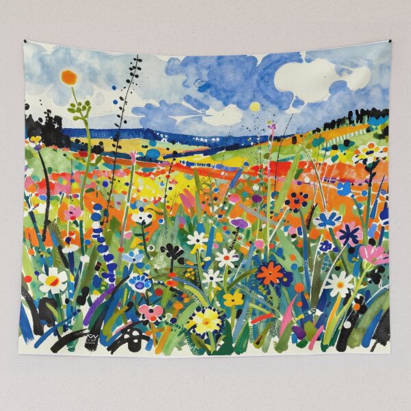 Item preview, Wild flowers designed and sold by nataliakuruch.
