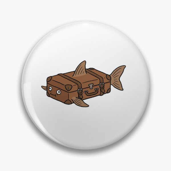 Item preview, suitcase fish designed and sold by Faszination Niederrhein.