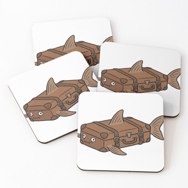 Item preview, suitcase fish designed and sold by Faszination Niederrhein.