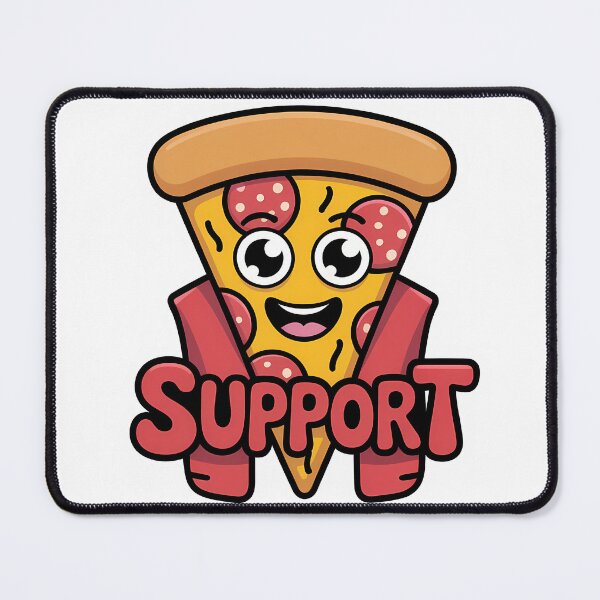 Item preview, Emotional Support Pizza Funny Foodie Comfort Food Humor designed and sold by GiftsForge.