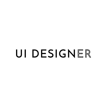 Artwork thumbnail, UI Designer (Inverted) by developer-gifts