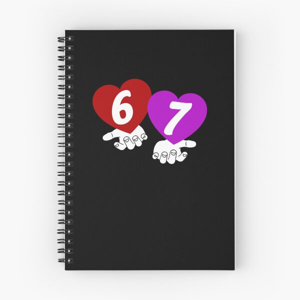 Item preview, Cupid Hearts Six Seven 67 Funny Valentine Meme designed and sold by elderberry.