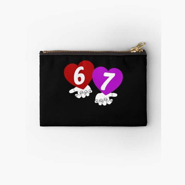 Item preview, Cupid Hearts Six Seven 67 Funny Valentine Meme designed and sold by elderberry.