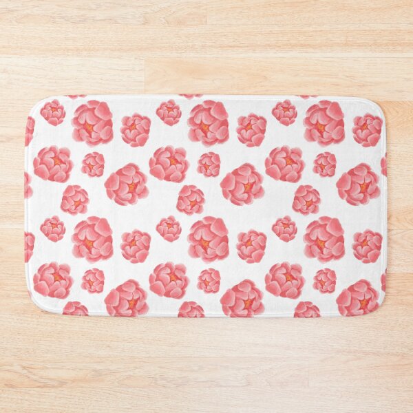 Item preview, Peony watercolor pattern designed and sold by Fridayscorner.