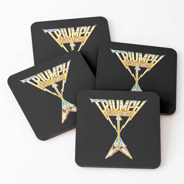 Item preview, Triumph – Allied Forces Golden Rock Emblem  designed and sold by ruthbass.