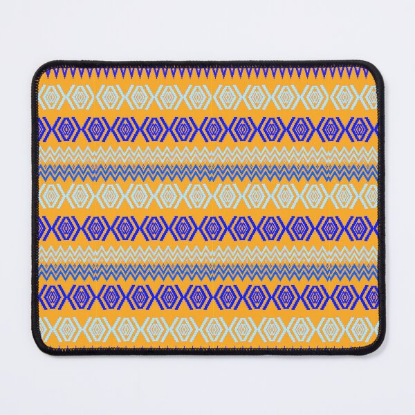Item preview, Ethnic style pattern - light purple on light yellow designed and sold by Sukjai@Design.