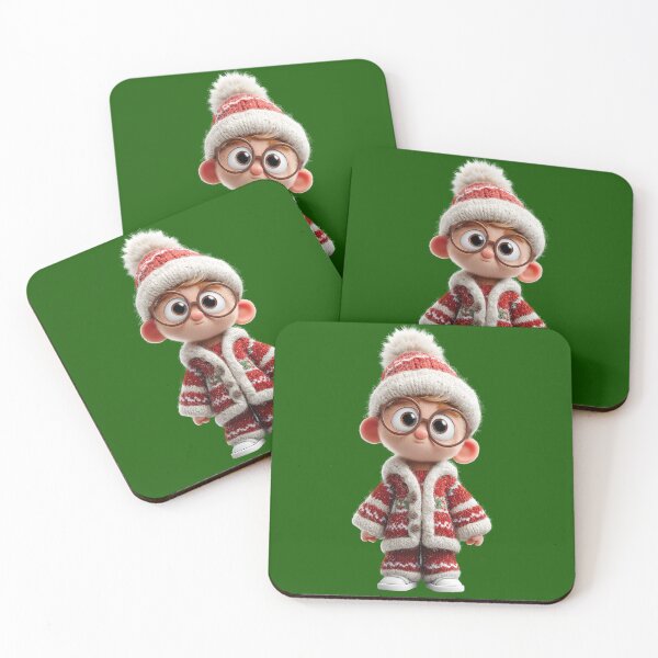 Item preview, Jack the Cozy Christmas Elf designed and sold by alessionastro.