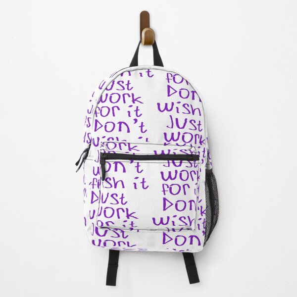 Item preview, Don't Wish for it, Just work for it designed and sold by kinpirks.