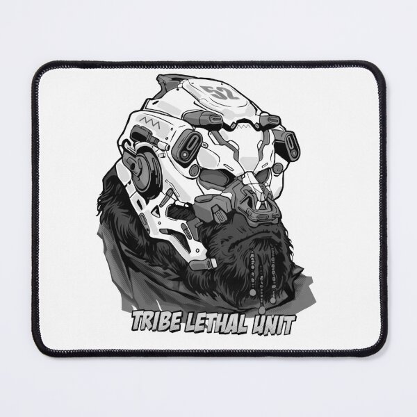 Item preview, Tribe Lethal Unit Mecha Gorilla black and white designed and sold by Tribe Supply.