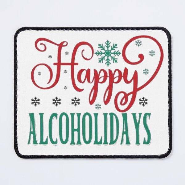 Item preview, Happy alcoholidays designed and sold by CanvasRebel.
