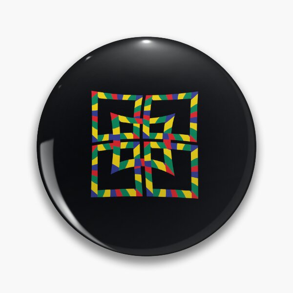 Item preview, Holiday Line-work Geometric Panel Medallion Border Design designed and sold by PVTCreations.