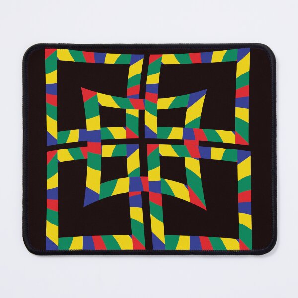 Item preview, Holiday Line-work Geometric Panel Medallion Border Design designed and sold by PVTCreations.