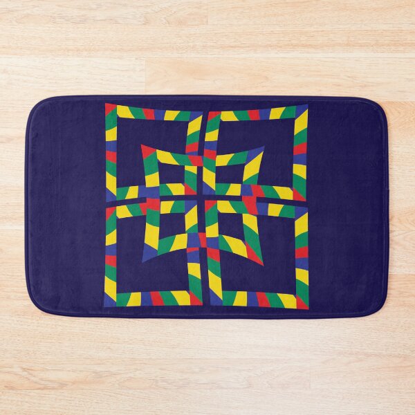 Item preview, Holiday Line-work Geometric Panel Medallion Border Design designed and sold by PVTCreations.