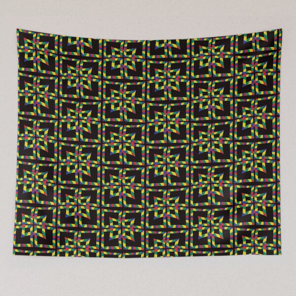 Item preview, Holiday Line-work Geometric Panel Medallion Border Design designed and sold by PVTCreations.