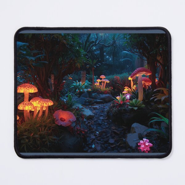 Item preview, Mushrooms glow with lights designed and sold by ShipDrop.